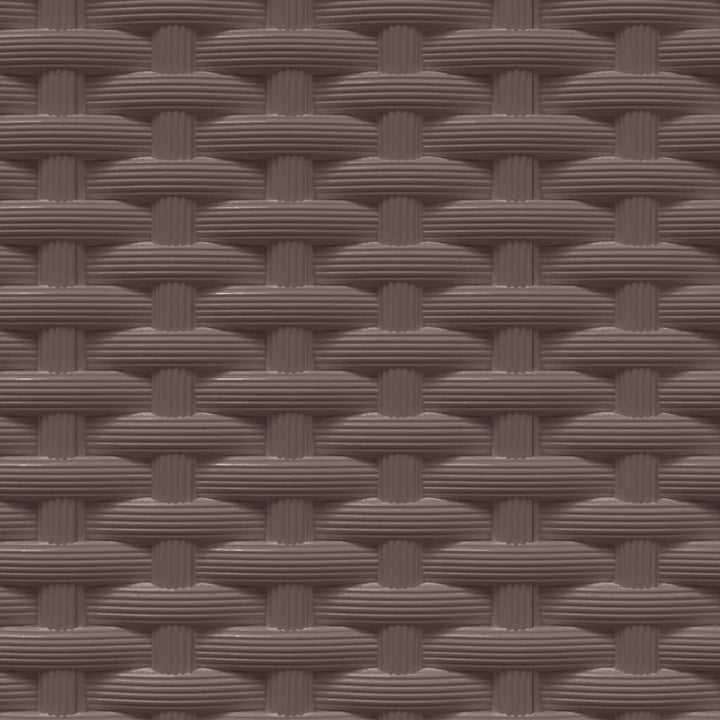 plantekasser 4 stk. 30x30x37 cm polypropylen brun