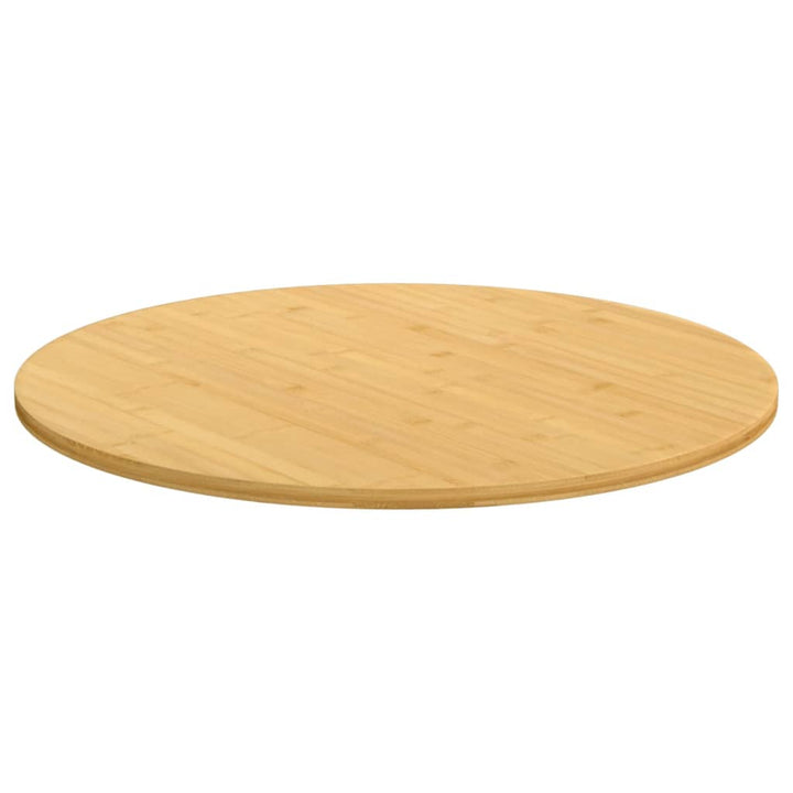 bordplade Ø60x1,5 cm bambus