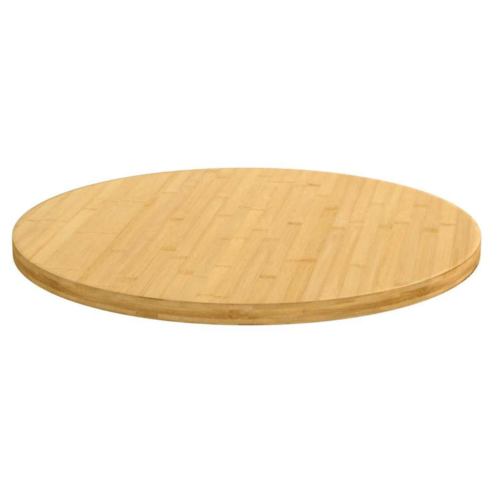 bordplade Ø70x2,5 cm bambus