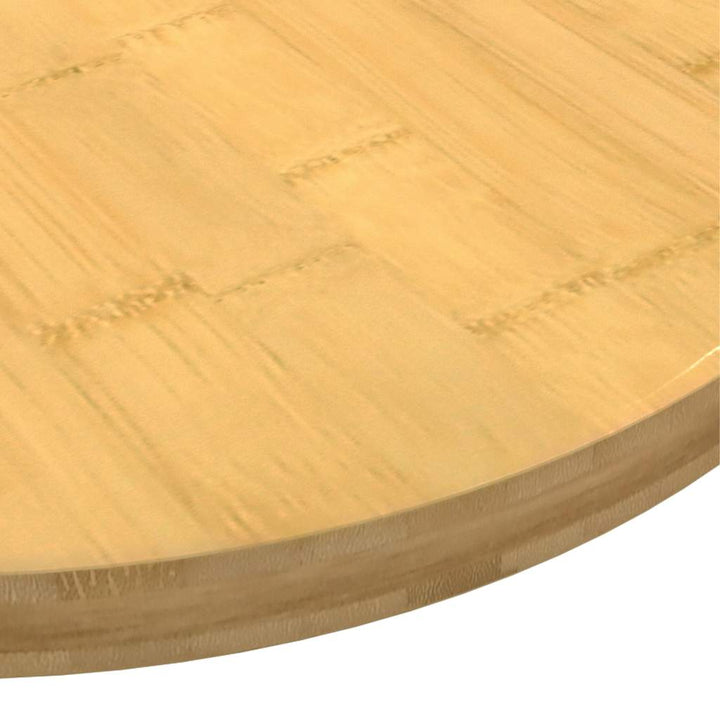 bordplade Ø70x2,5 cm bambus