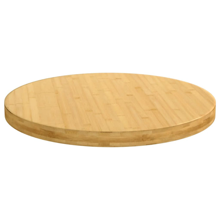 bordplade Ø60x4 cm bambus