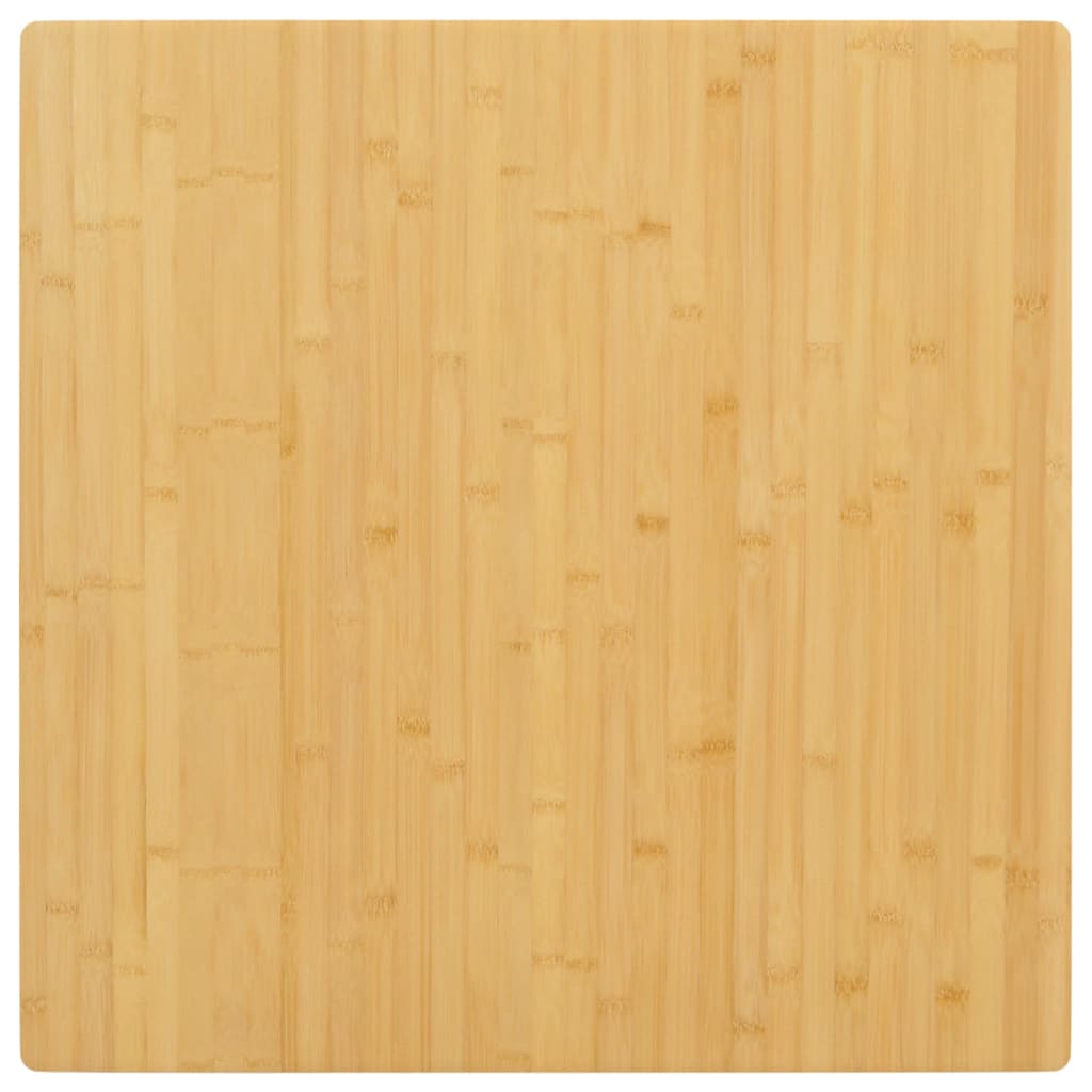 bordplade 80x80x1,5 cm bambus