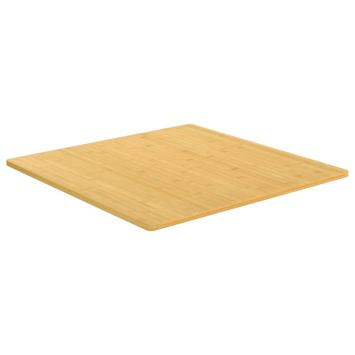 bordplade 80x80x1,5 cm bambus