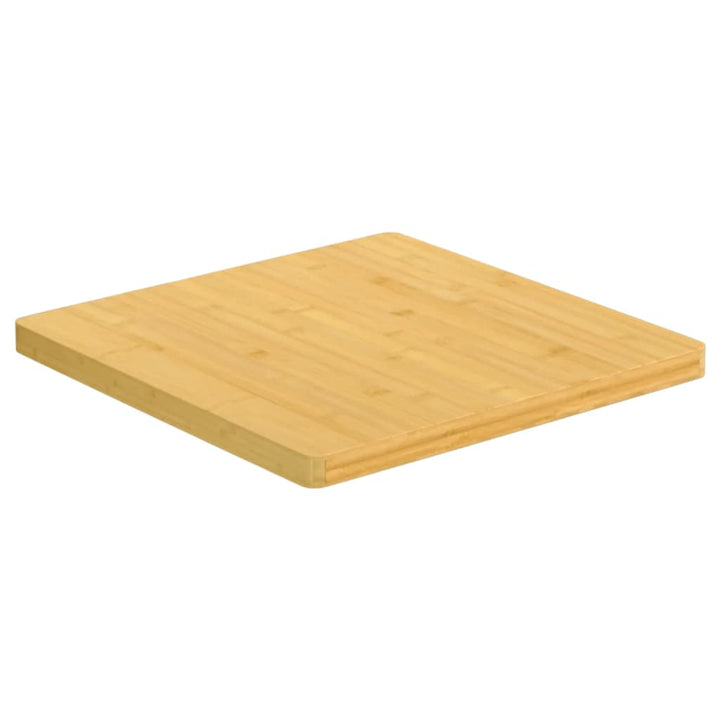 bordplade 50x50x2,5 cm bambus