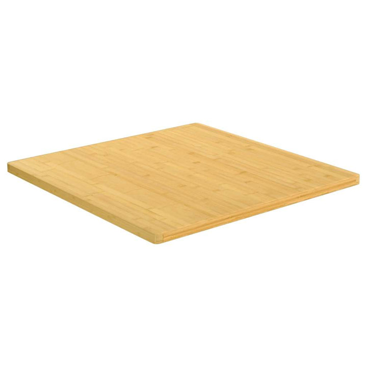 bordplade 70x70x2,5 cm bambus