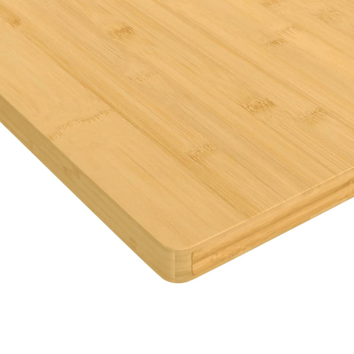 bordplade 90x90x2,5 cm bambus