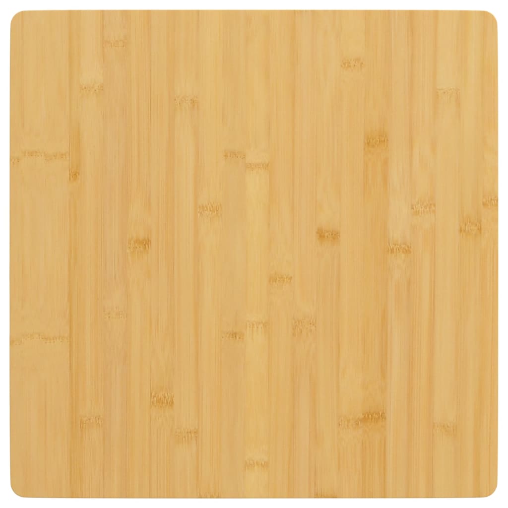 bordplade 60x60x4 cm bambus