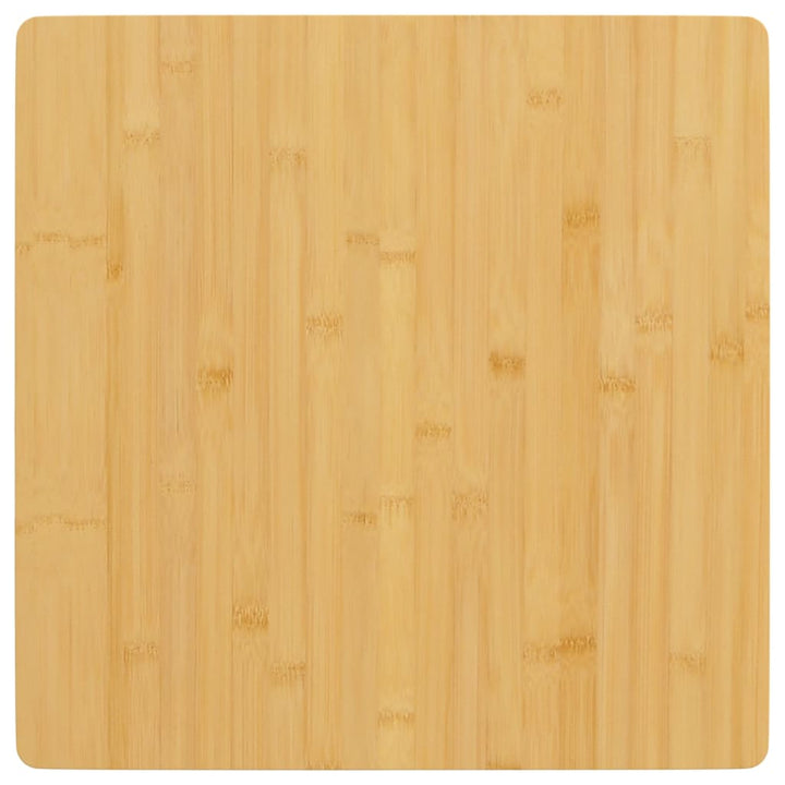 bordplade 60x60x4 cm bambus