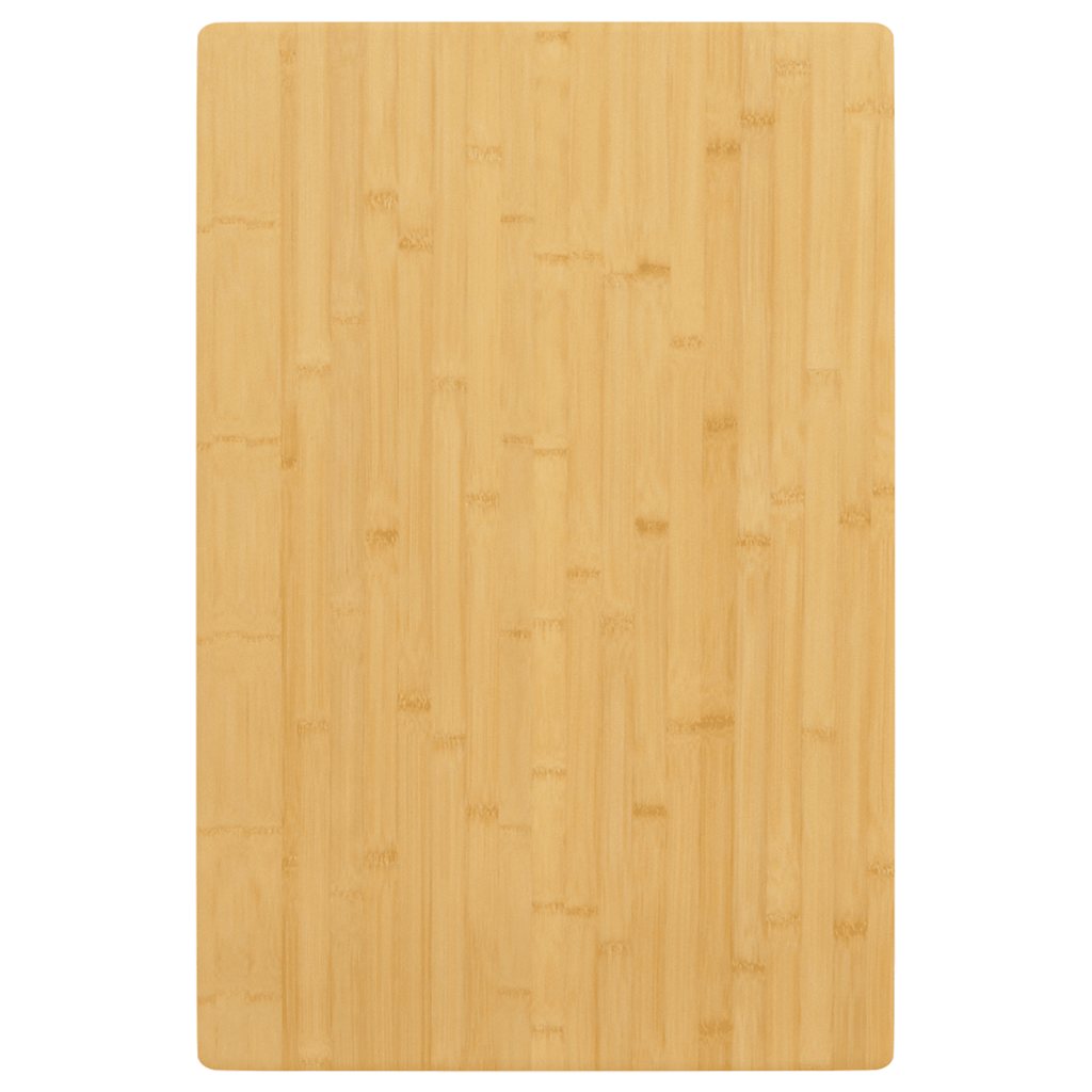 bordplade 60x100x2,5 cm bambus