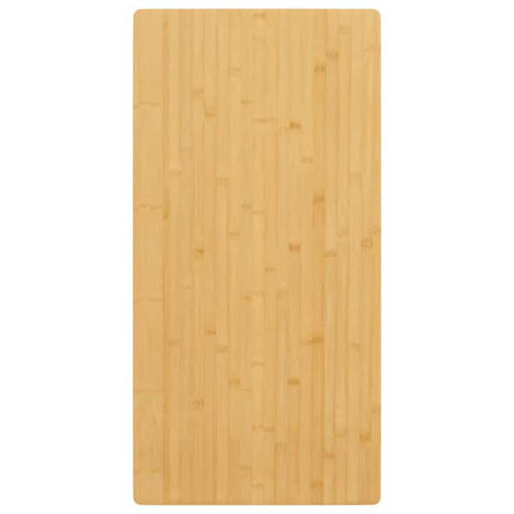 bordplade 50x100x4 cm bambus