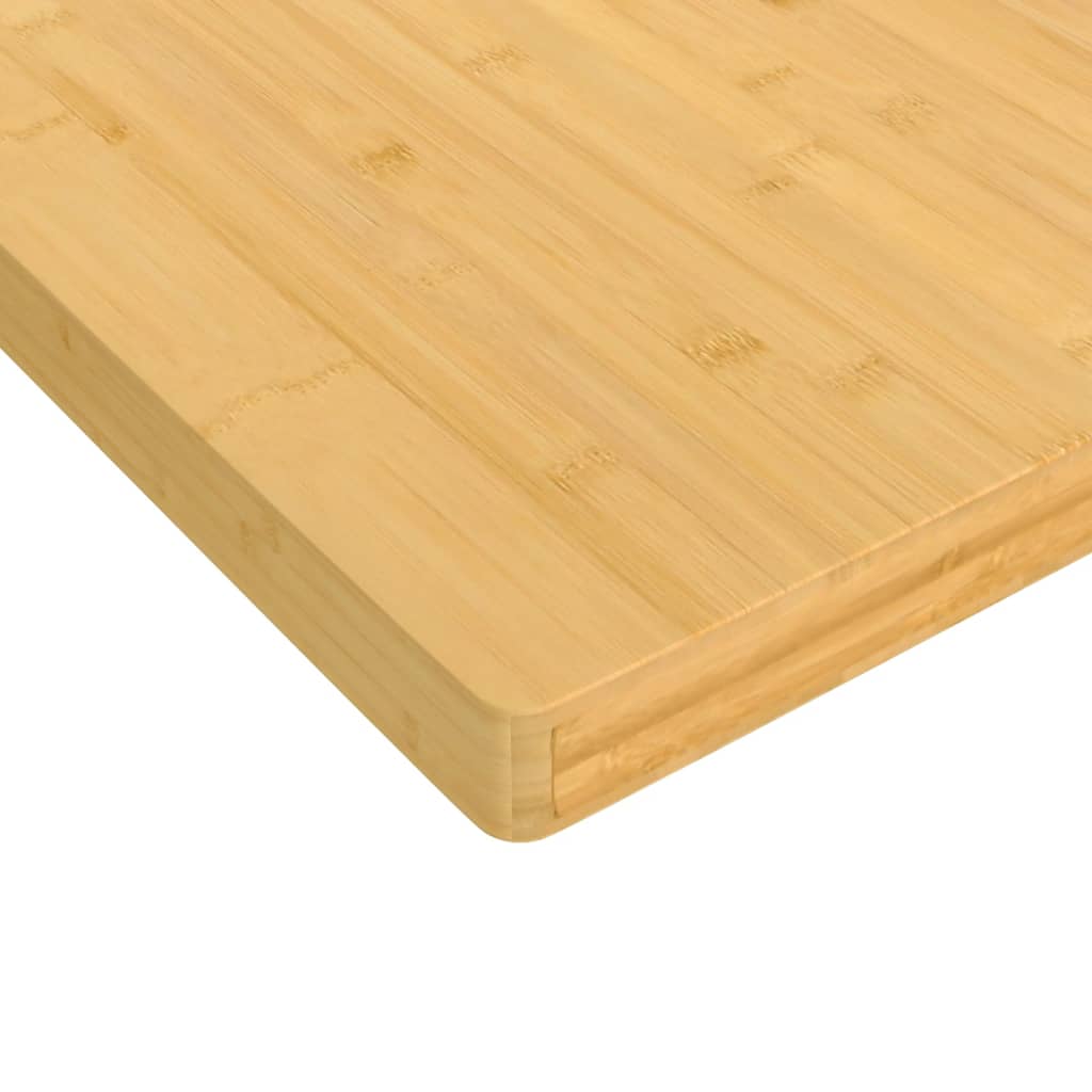 bordplade 50x100x4 cm bambus