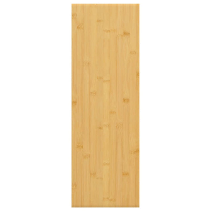 væghylde 60x20x4 cm bambus