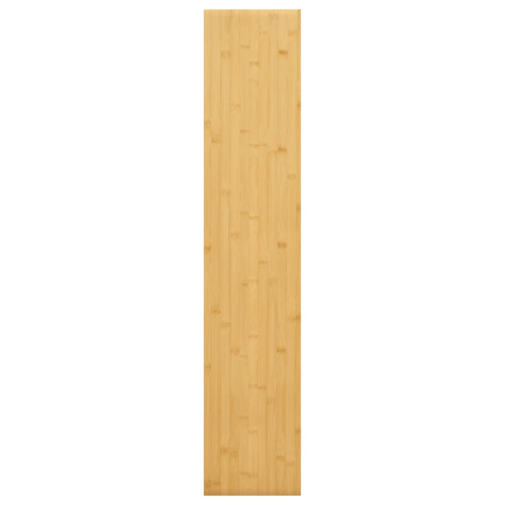 væghylde 100x20x4 cm bambus