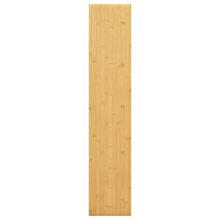 væghylde 100x20x4 cm bambus