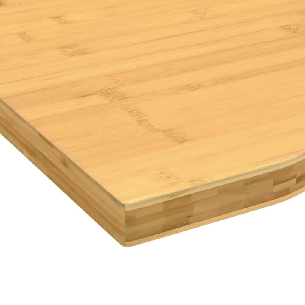 bordplade til skrivebord 100x60x2,5 cm bambus