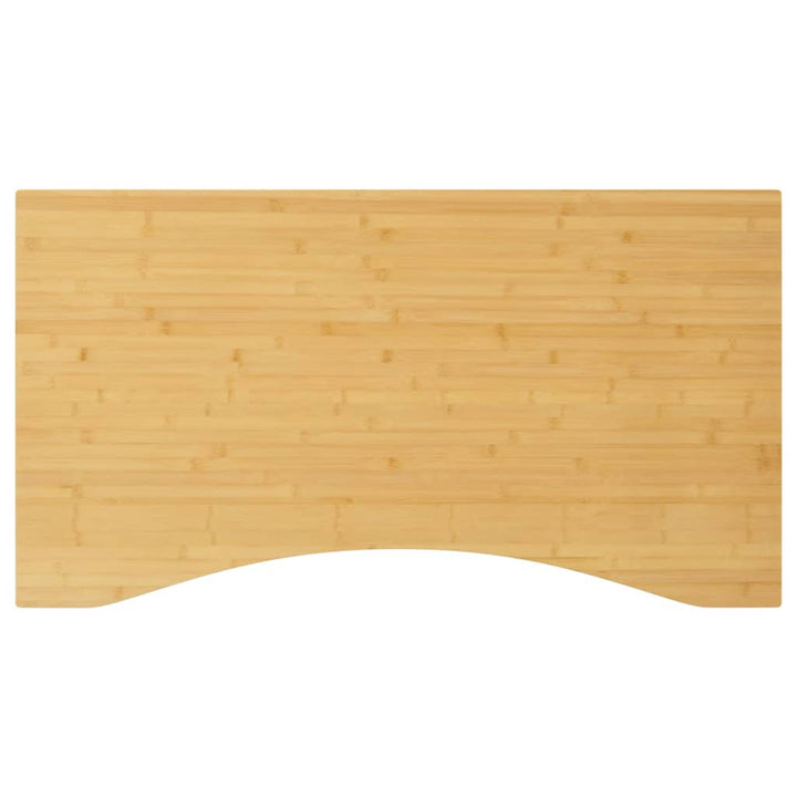 bordplade til skrivebord 110x60x2,5 cm bambus