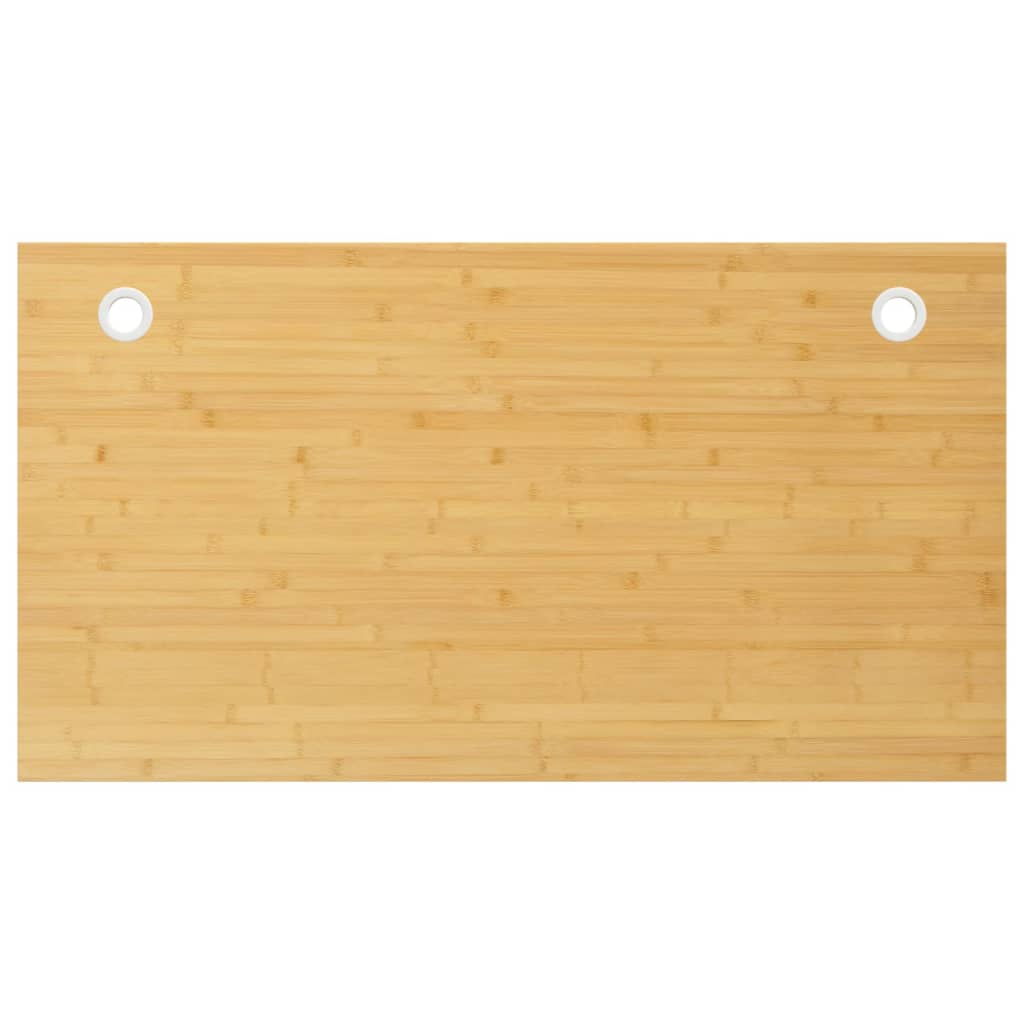 bordplade til skrivebord 100x60x1,5 cm bambus