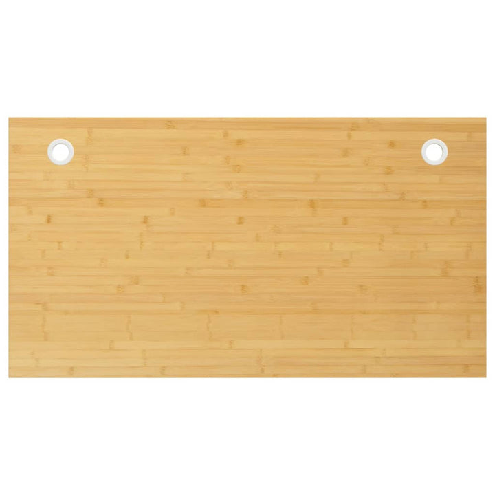 bordplade til skrivebord 100x60x1,5 cm bambus