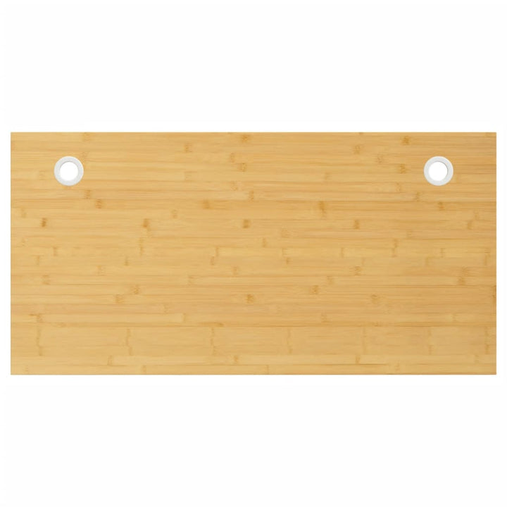 bordplade til skrivebord 110x55x4 cm bambus