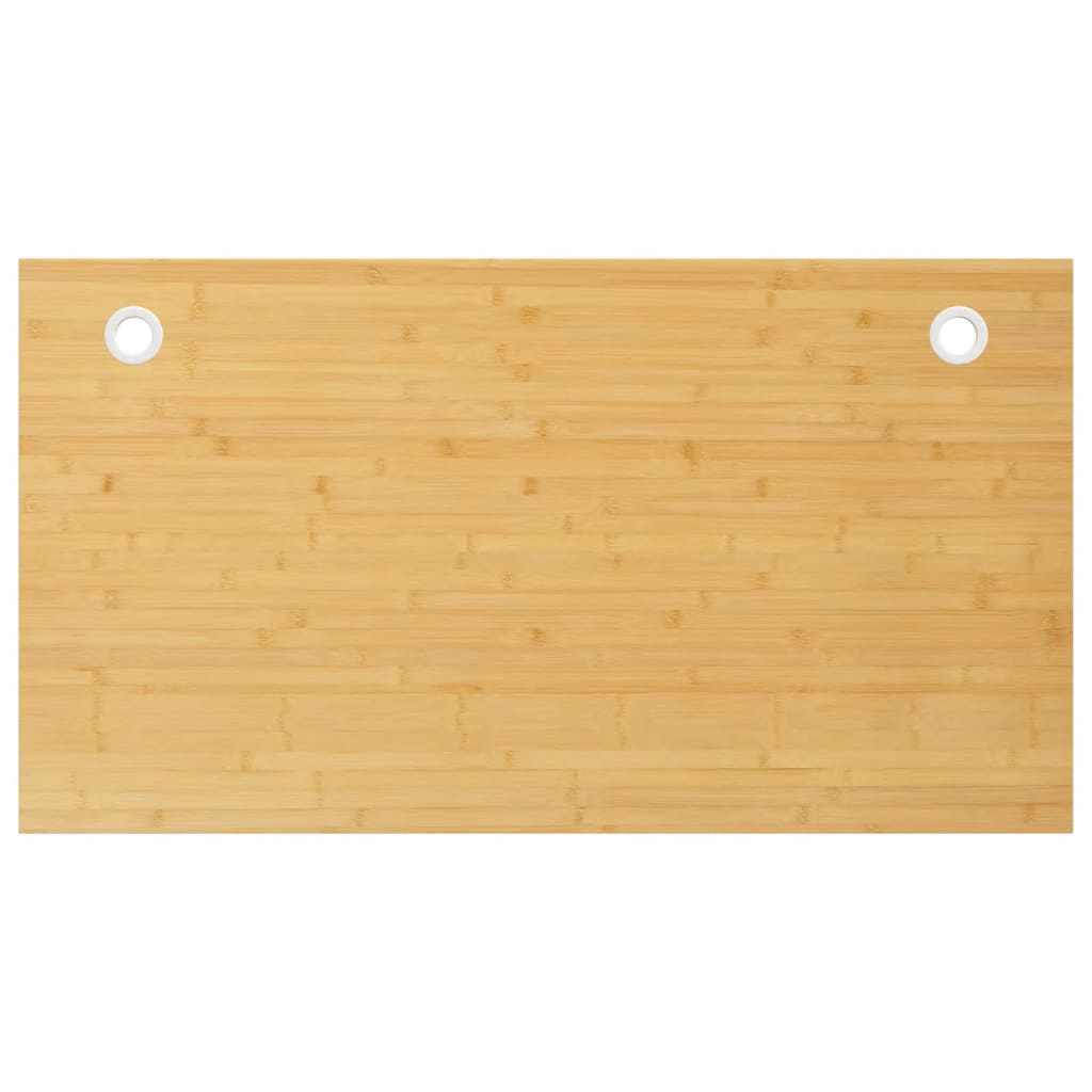 bordplade til skrivebord 100x60x4 cm bambus