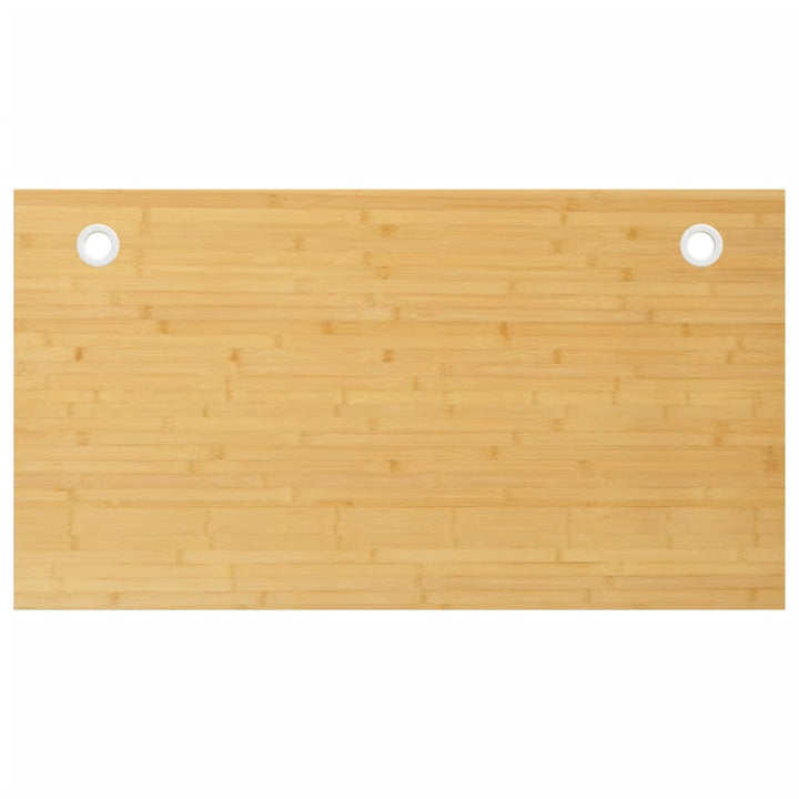 bordplade til skrivebord 100x60x4 cm bambus