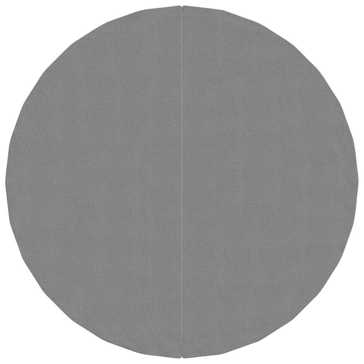 poolunderlag Ø244 cm polyester-geotekstil lysegrå