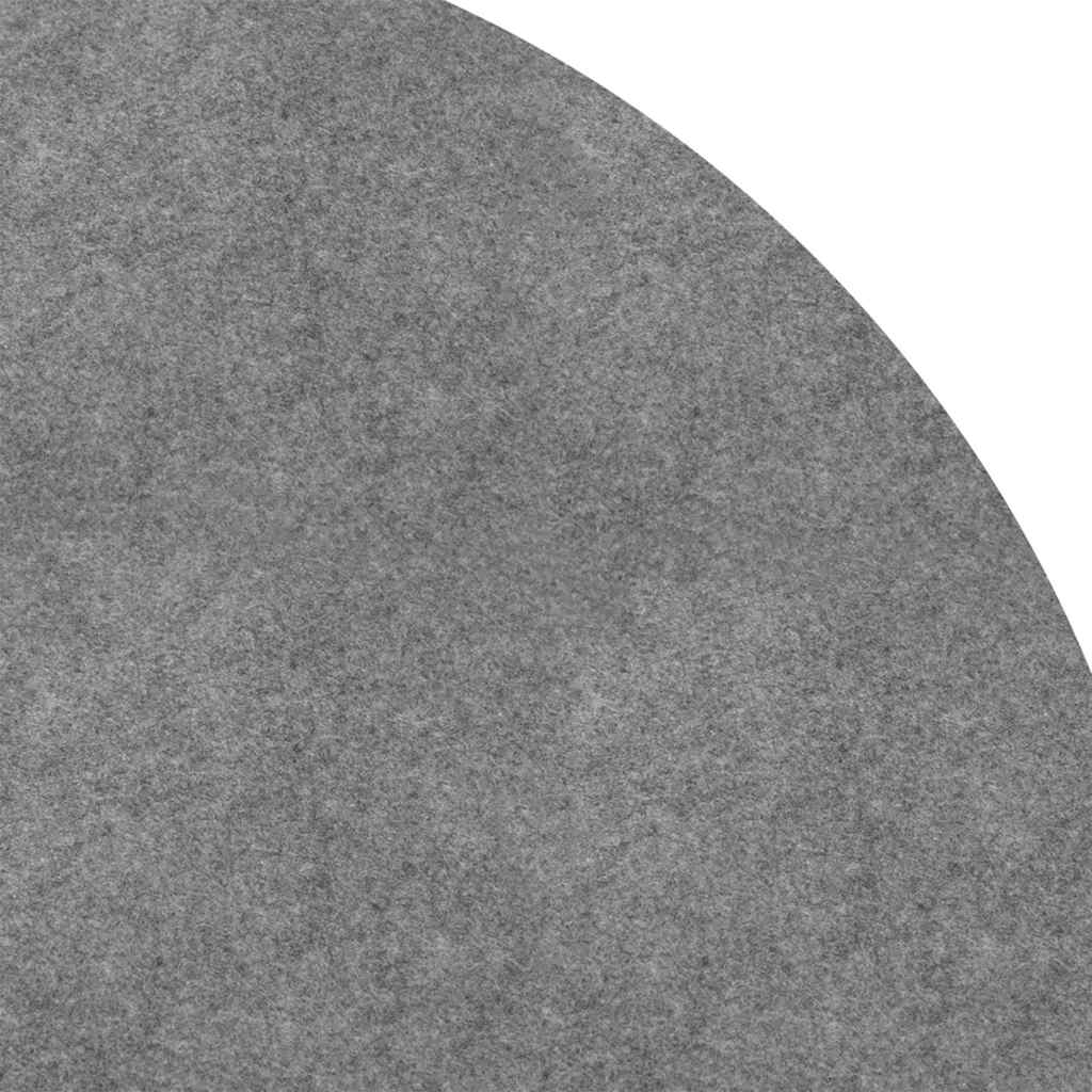 poolunderlag Ø244 cm polyester-geotekstil lysegrå