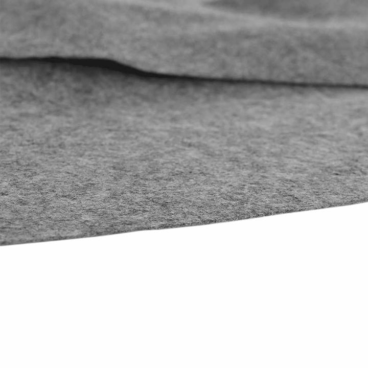 poolunderlag Ø244 cm polyester-geotekstil lysegrå