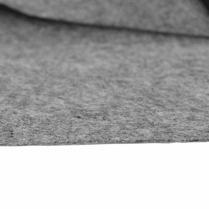 poolunderlag Ø244 cm polyester-geotekstil lysegrå