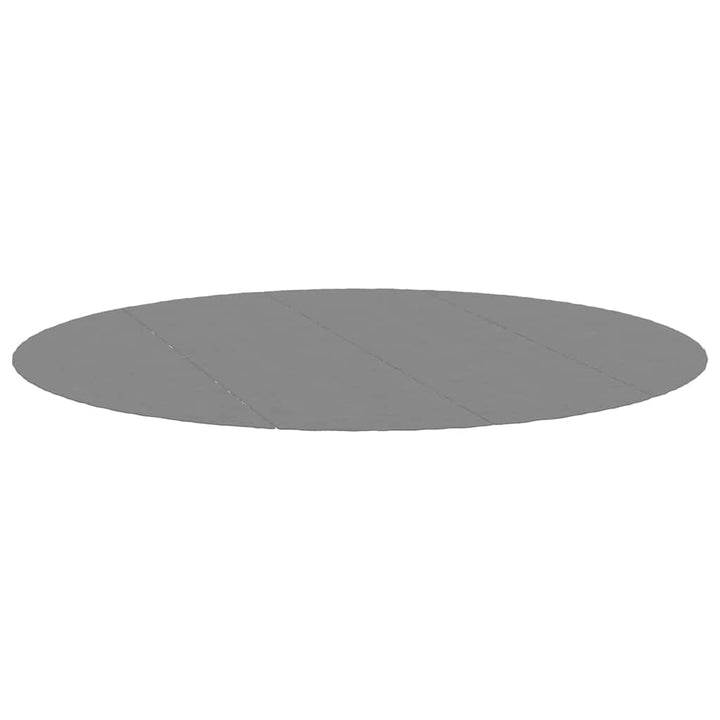 poolunderlag Ø428 cm polyester-geotekstil lysegrå