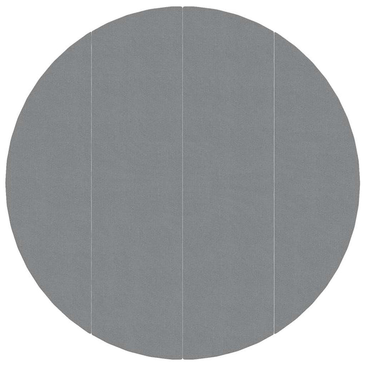 poolunderlag Ø428 cm polyester-geotekstil lysegrå