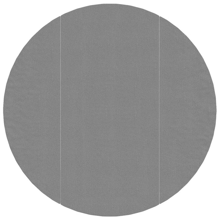 poolunderlag Ø306 cm polyester-geotekstil lysegrå