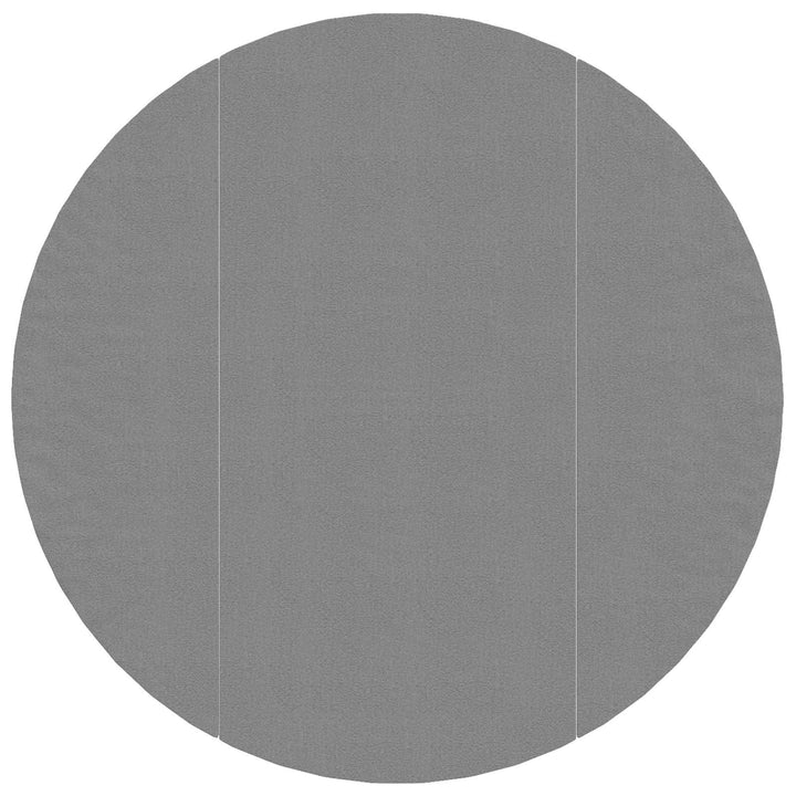poolunderlag Ø306 cm polyester-geotekstil lysegrå