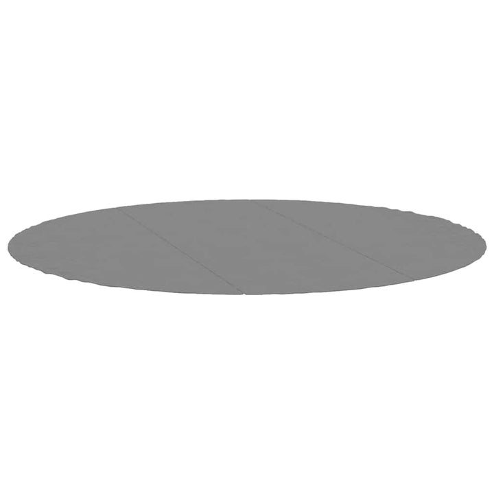 poolunderlag Ø396 cm polyester-geotekstil lysegrå
