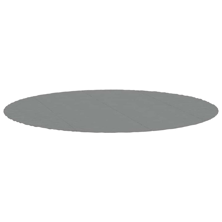 poolunderlag Ø458 cm polyester-geotekstil lysegrå