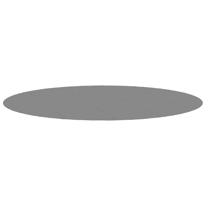 poolunderlag Ø550 cm polyester-geotekstil lysegrå