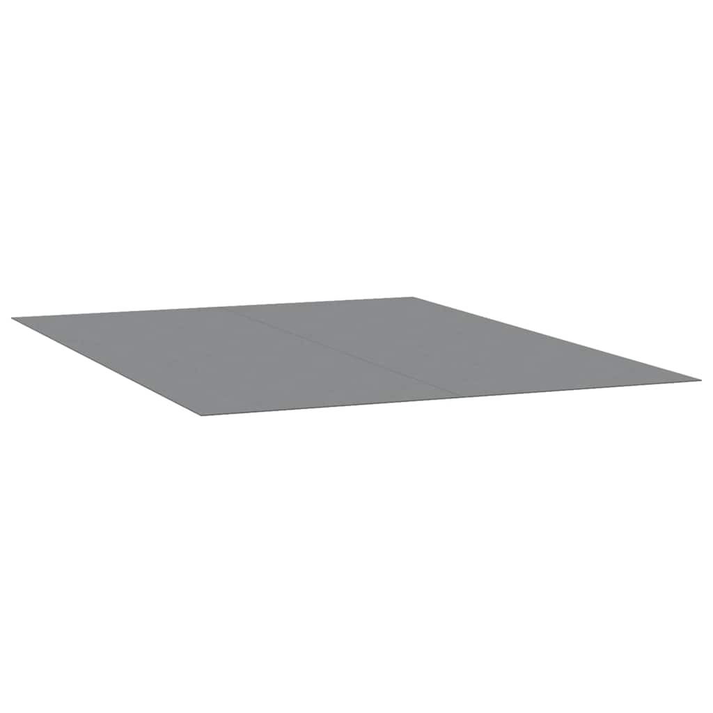 poolunderlag 300x220 cm polyester-geotekstil lysegrå