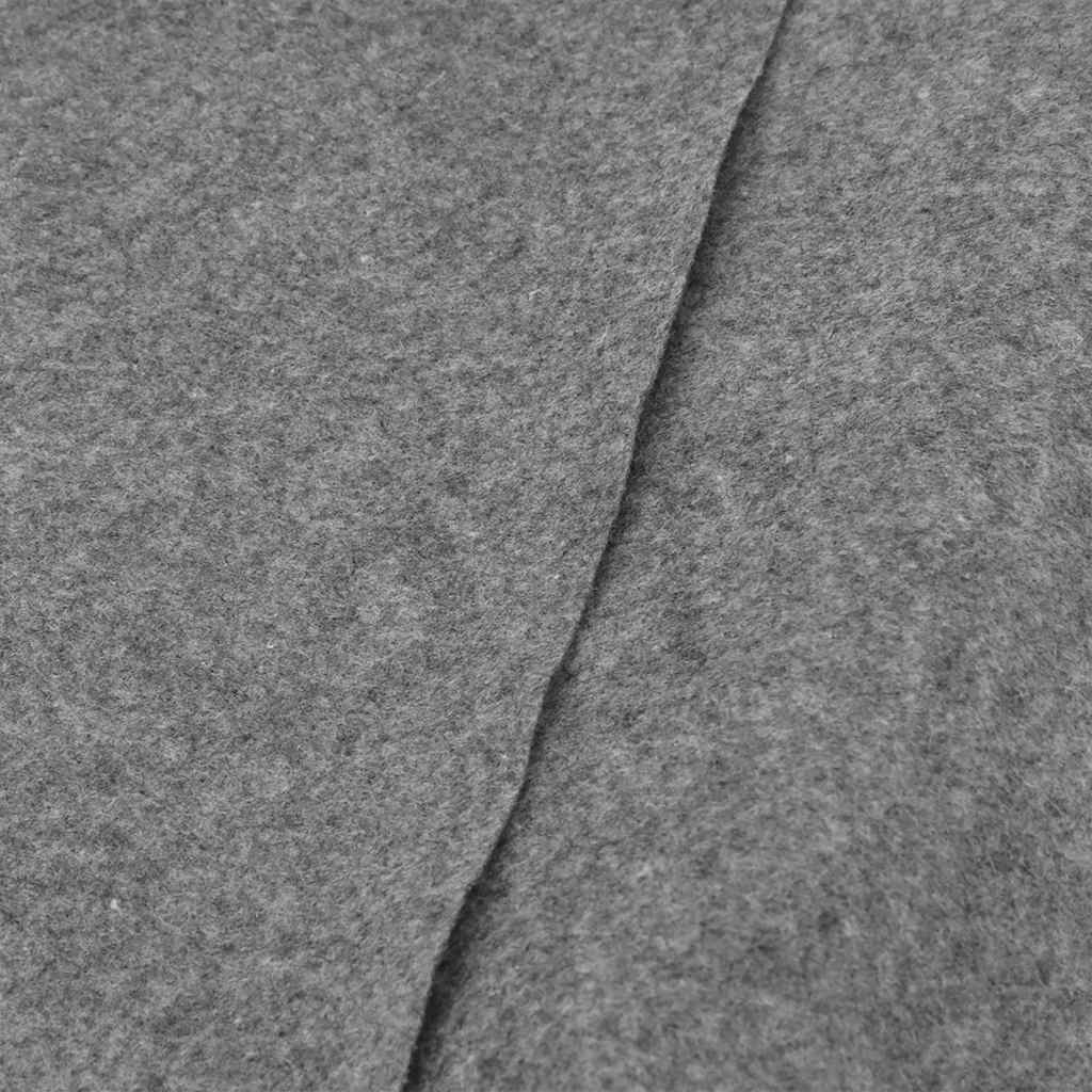 poolunderlag 300x220 cm polyester-geotekstil lysegrå