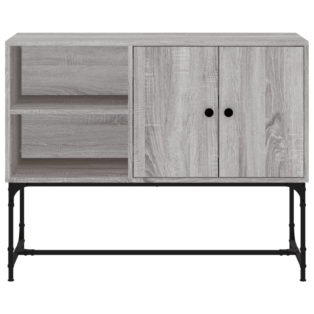 skænk 100x40x79,5 cm konstrueret træ grå sonoma-eg