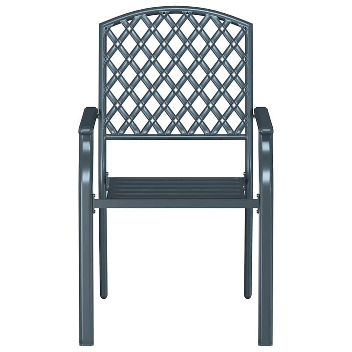 Have Stol 2 pcs Antracit 56 x 65 x 89 cm Stål
