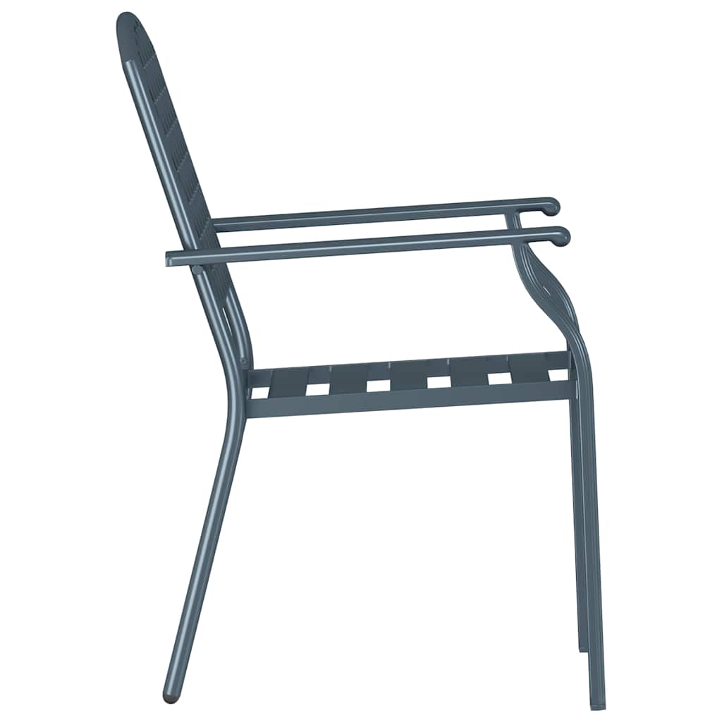 Have Stol 2 pcs Antracit 56 x 65 x 89 cm Stål