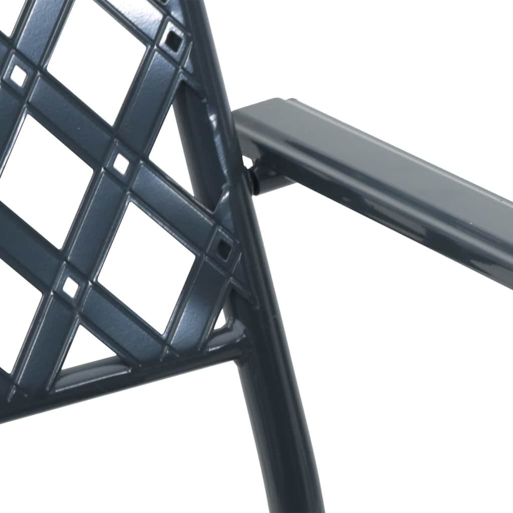 Have Stol 4 pcs Antracit 56 x 65 x 89 cm Stål