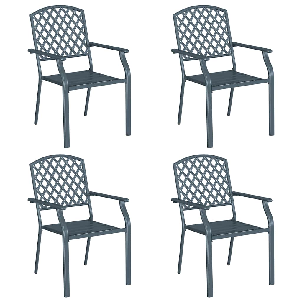 Have Stol 4 pcs Antracit 56 x 65 x 89 cm Stål