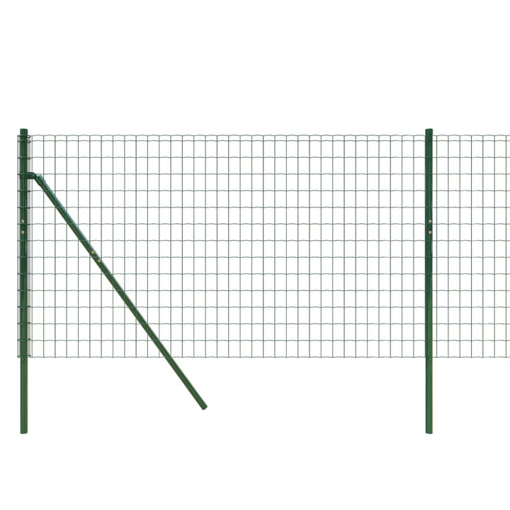 trådhegn 1x25 m galvaniseret stål grøn