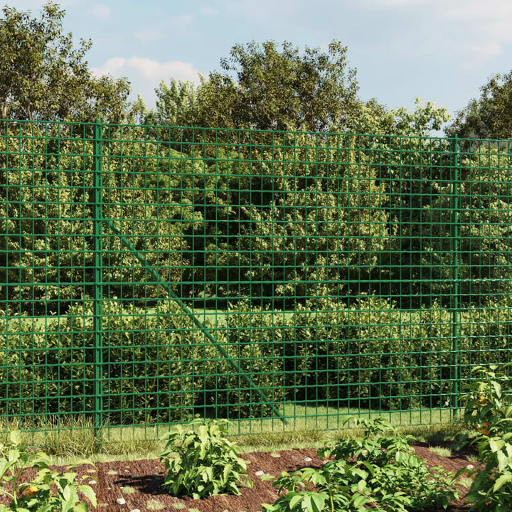 trådhegn 1,6x25 m galvaniseret stål grøn