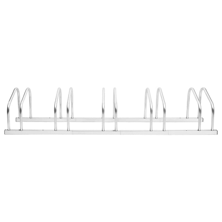 cykelstativ til 5 cykler galvaniseret stål