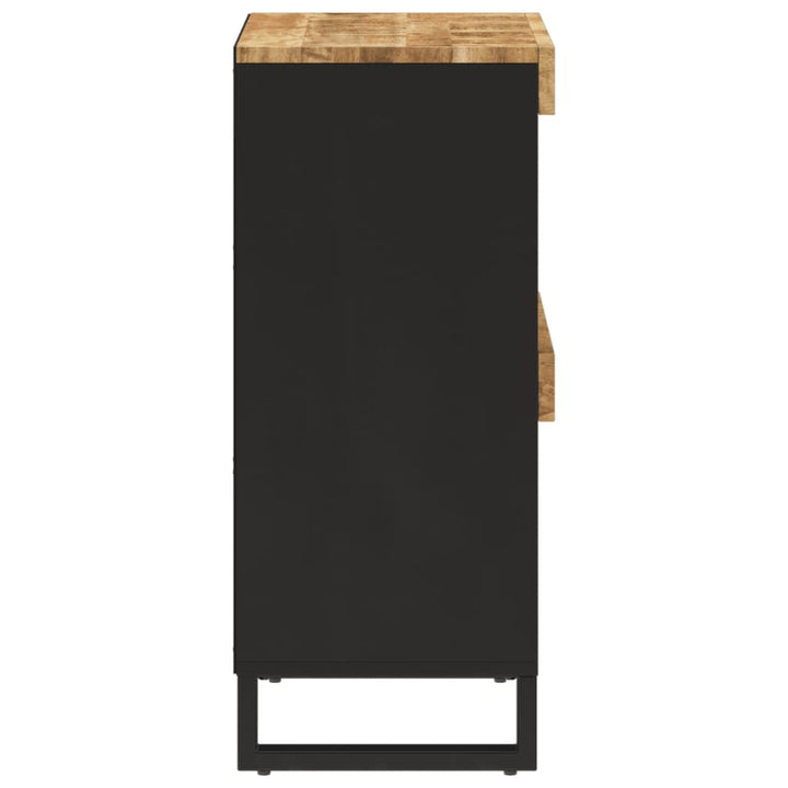 skab 60x33x75 cm massivt mangotræ