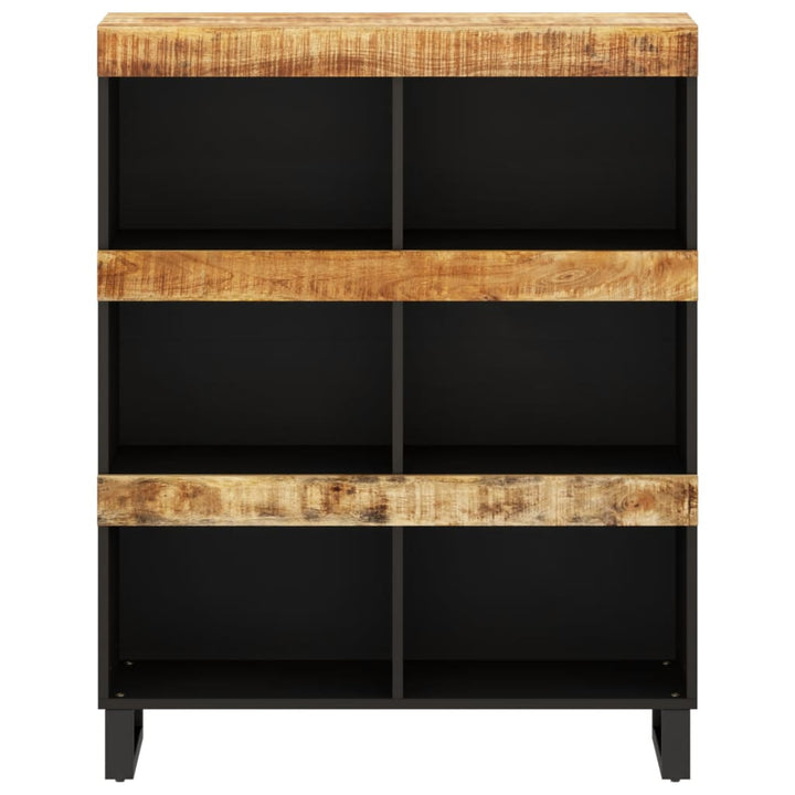 skab 85x33x107 cm massivt mangotræ