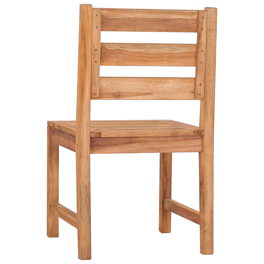 havestole 4 stk. massivt teaktræ