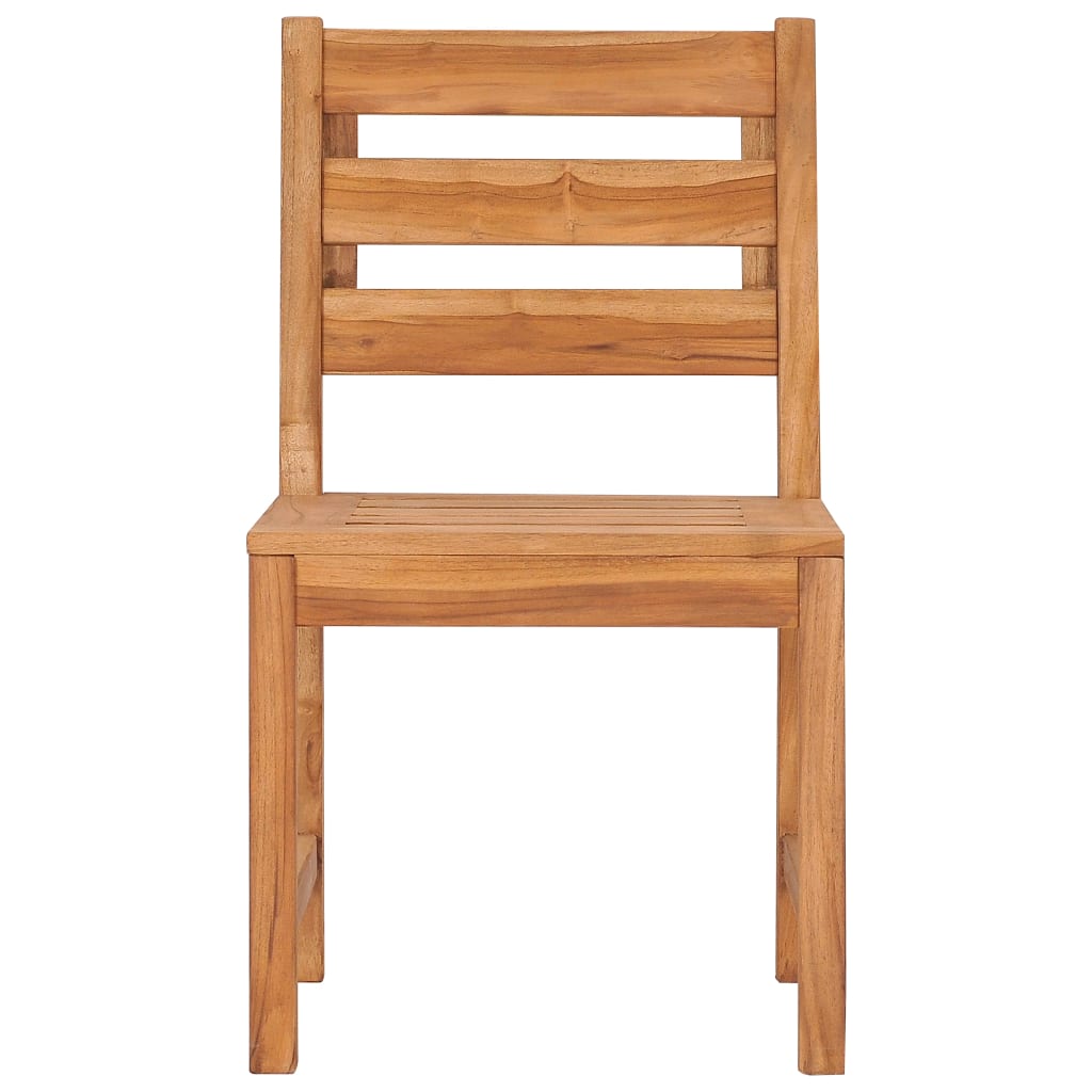 havestole 8 stk. massivt teaktræ